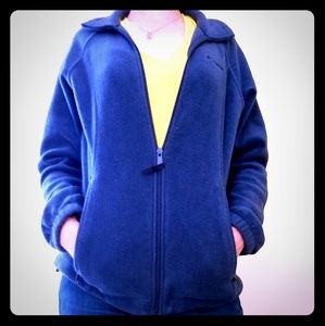 Columbia Fleece Jacket Navy Blue